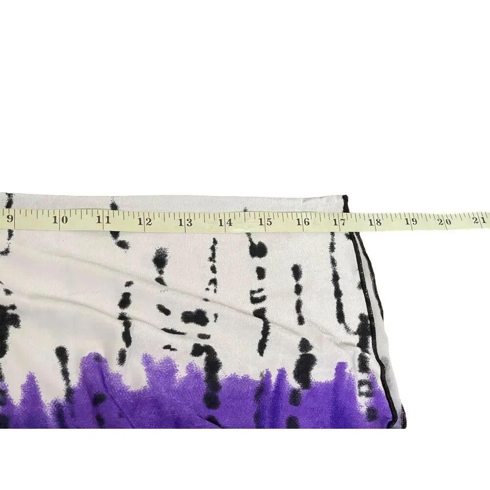 Magic Avenue Womens Plus Size Tie-Dye Loose Fit Blouse Plus Size 1X - Picture 15 of 15